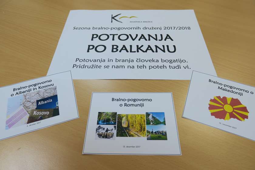 Potovanja po Balkanu v Knjižnici Brežice