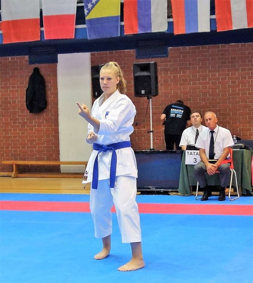 Nika Omerzo nastopila na svetovnem pokalu Karate 1 Series A v Guadalajari v Španiji