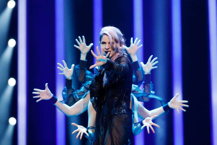 Na Evroviziji slavila izraelska predstavnica Netta s pesmijo TOY