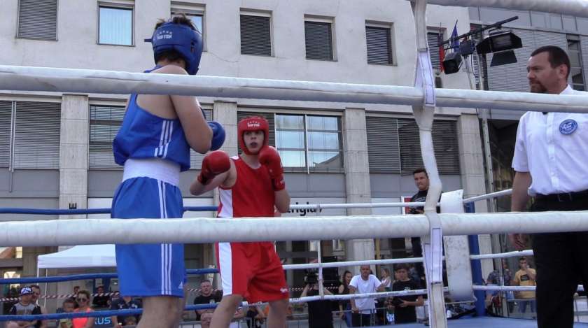 VIDEO&FOTO: Noč boksa v Novem mestu
