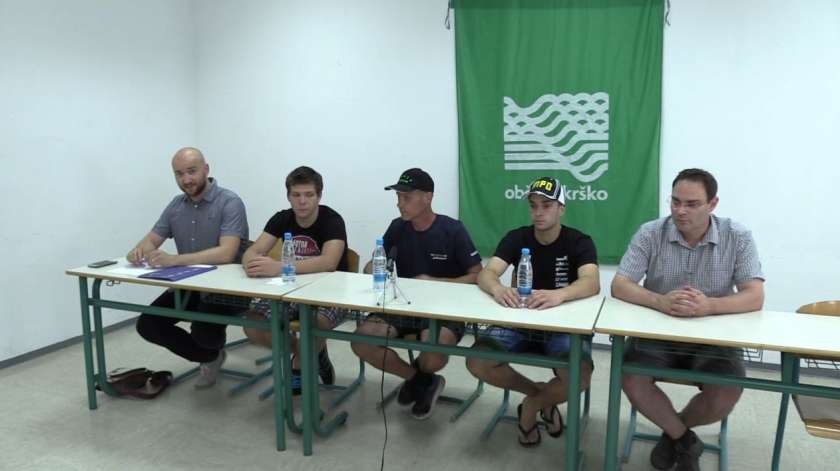 VIDEO&FOTO: V Krškem predstavili prihajajočo speedway dirko