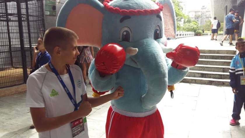 FOTO:  Novomeščan »Ogi« na svetovnem prvenstvu za najmlajše