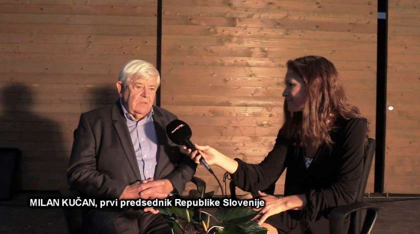 FOTO & VIDEO: Pogovor z Milanom Kučanom
