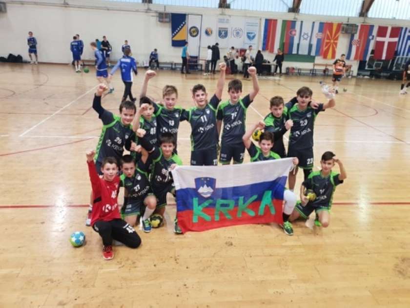 FOTO: Mladi rokometaši Krke odlično zastopali barve kluba v Bosni