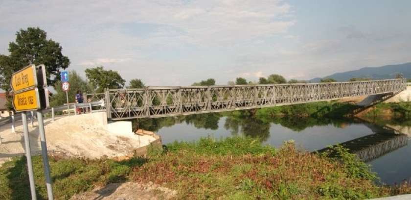 V Mršeči vasi prva dela za novi most prek Krke morda še letos