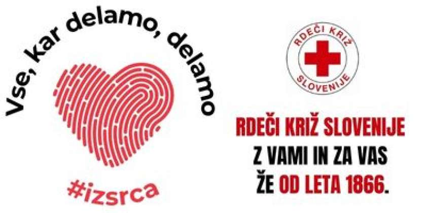 Teden Rdečega križa v znamenju slogana »Vse, kar delamo, delamo #izsrca«