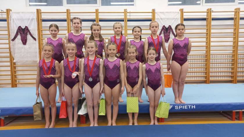 Gimnastičarke ponovno uspešne v Ljubljani