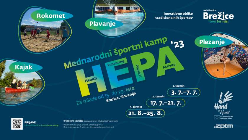 Mednarodni športni HEPA kampi v ZPTM Brežice