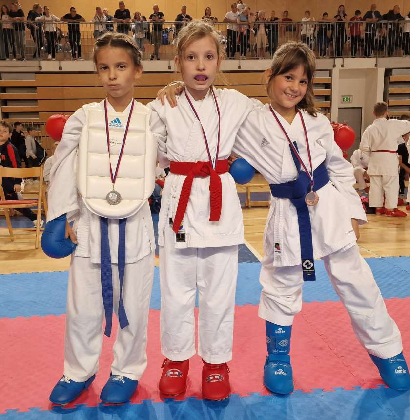 Iva skupna pokalna zmagovalka v karateju za leto 2023