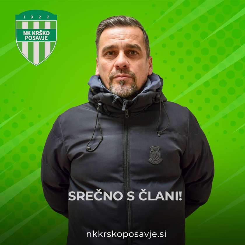 Novi članski trener NK Krško Posavje