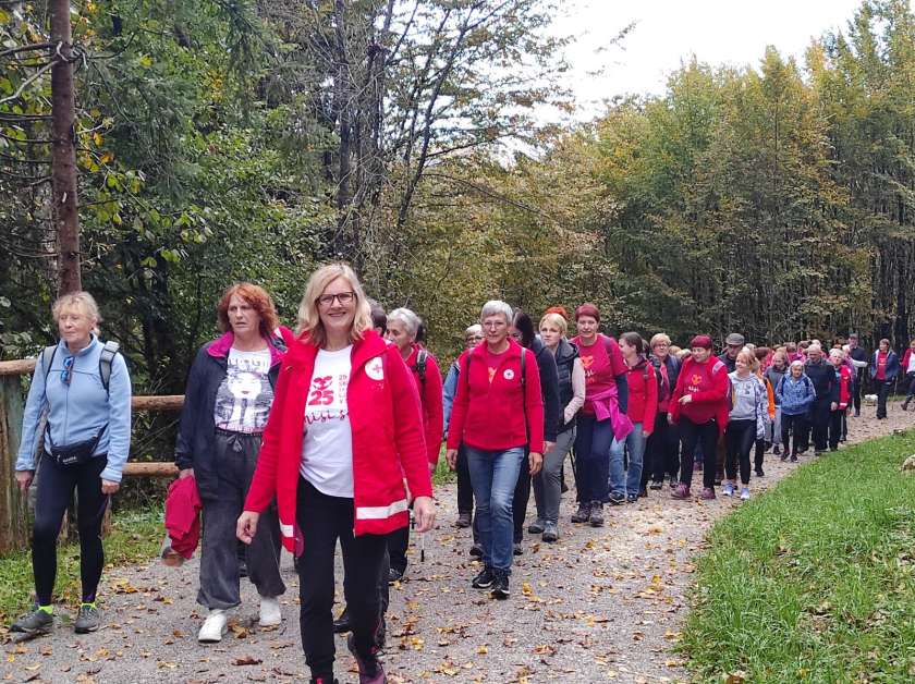 Dobrodelni pohodi po osmih občinah uspeli