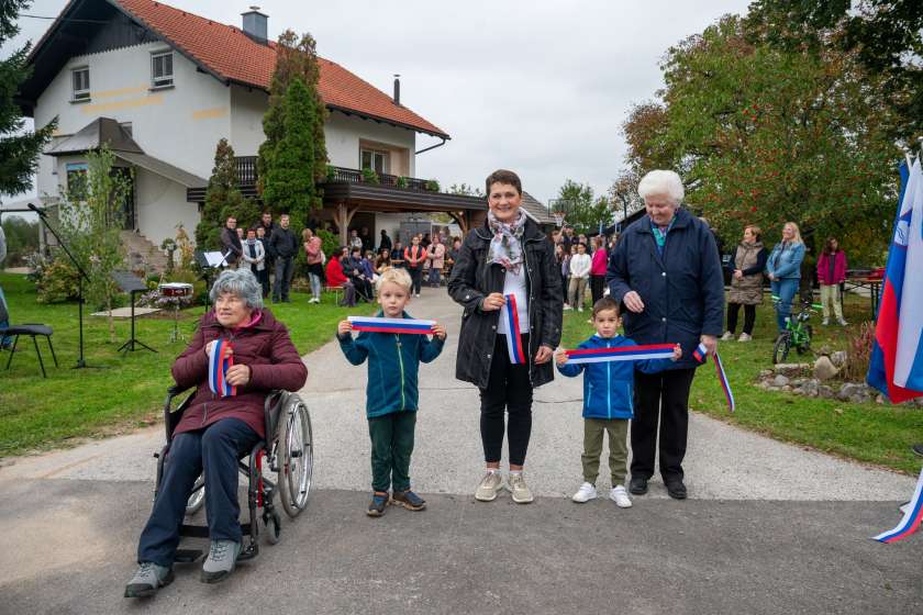 Otvoritev kanalizacije in obnovljenega vodovoda Vavpča vas in Trata