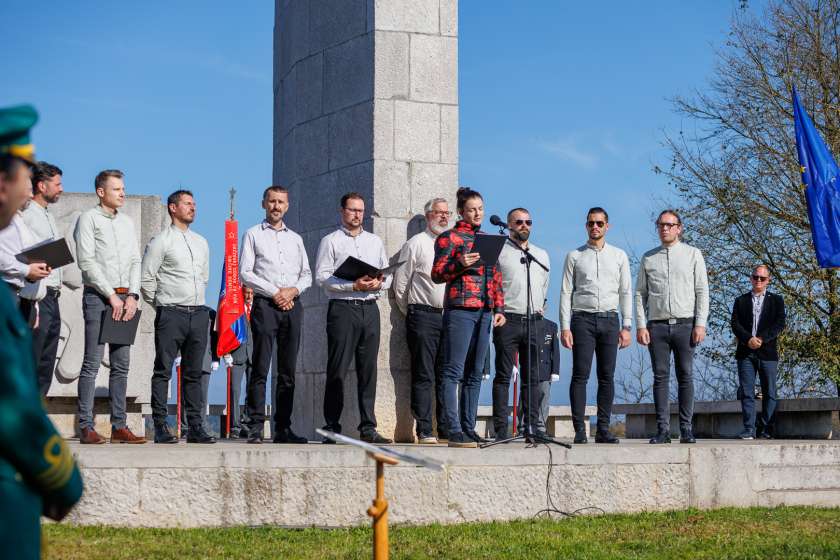 Komemoracija ob dnevu spomina na mrtve s slovesnostjo na Gričku