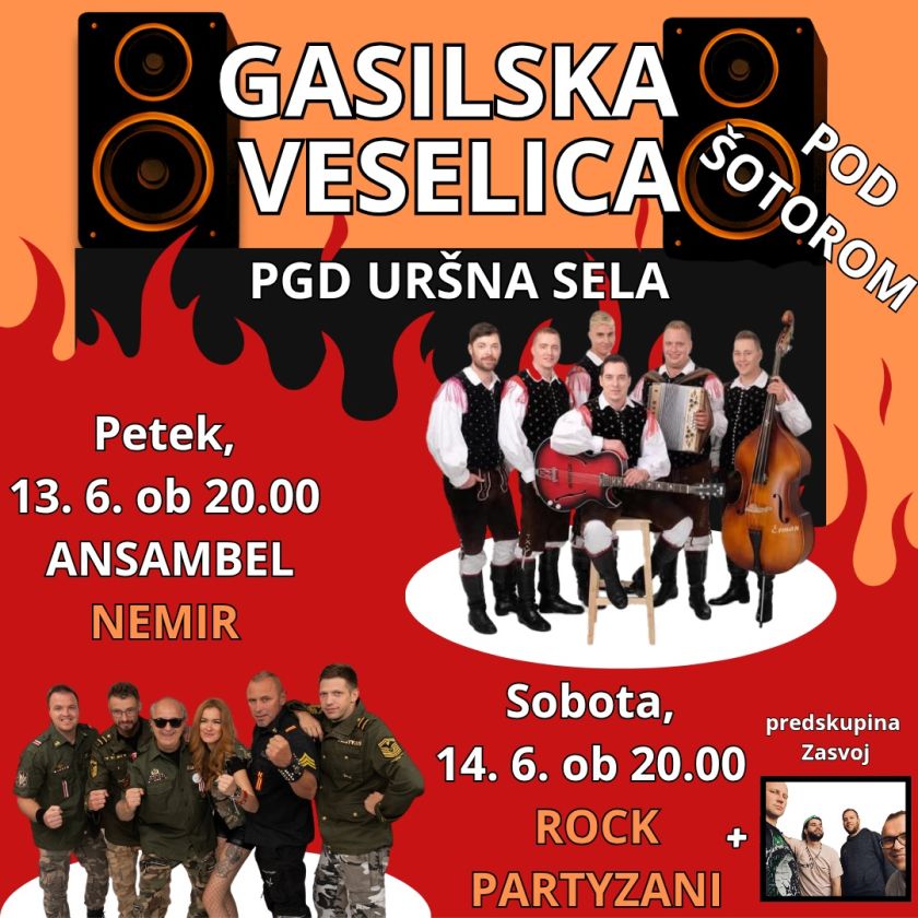V Uršnih selih bo veselica kar dva dni