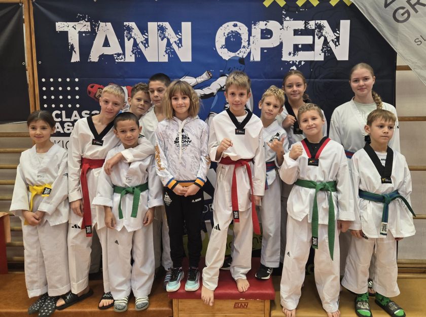 Taekwondo Tann Open v znamenju bratov Maždekić