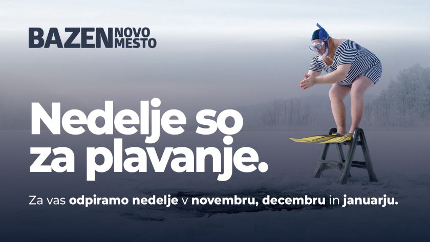 Na bazen tudi ob nedeljah