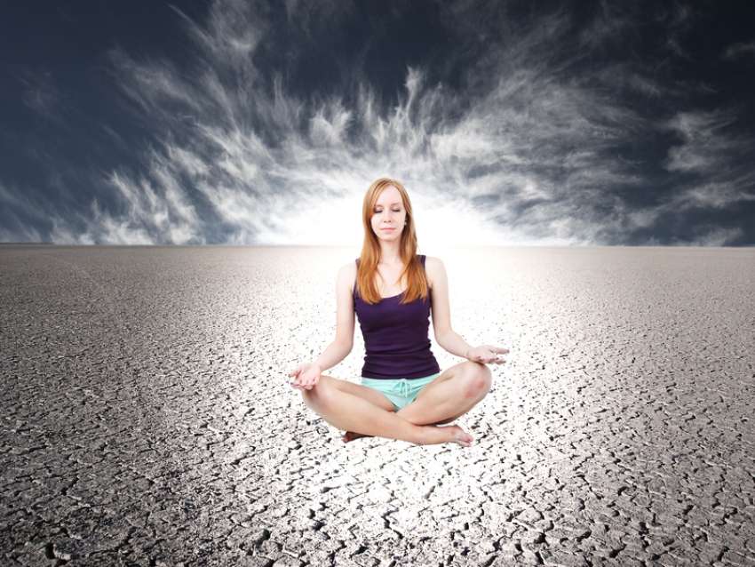 Meditacijo lahko izvajate kjerkoli.