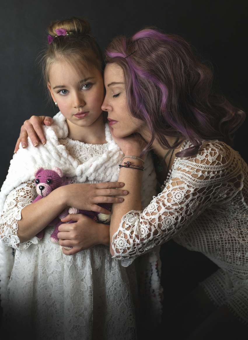 mama hči