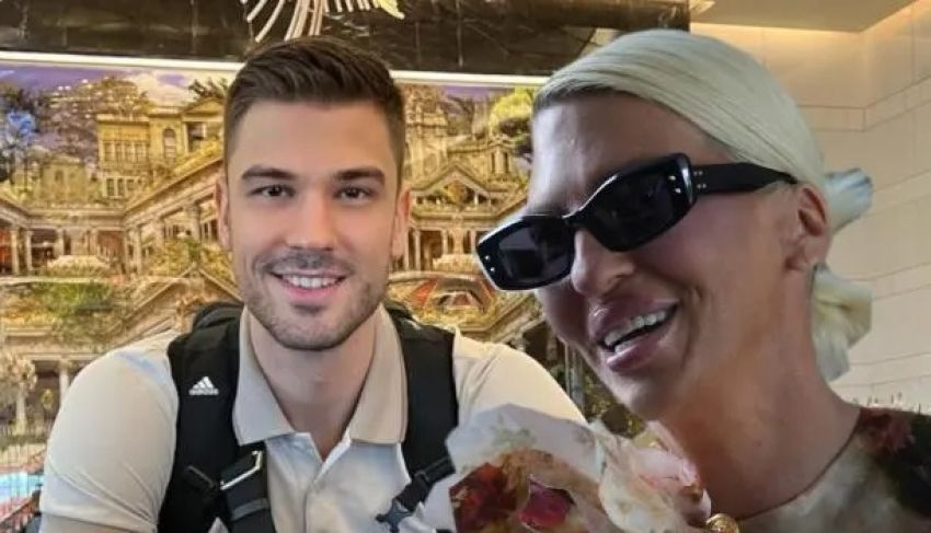 Nikola Jovanović in Jelena Karleuša.