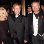 Donatella, Elton John in Gianni Versace