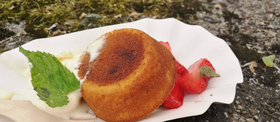 Cheese cake na žaru?