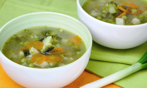 Zelenjavna juha z brokolijem