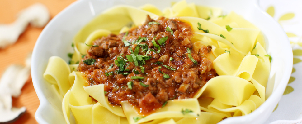 Tagliatelle alla bolognese – rezanci z bolonjsko omako