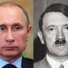 Vladimir Putin in Adolf Hitler