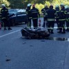 V prometni nesreči se je hudo poškodoval motorist