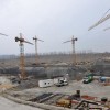 elektrarna hidroelektrarna brežice gradbišče žerjav