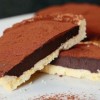 »Odprta« čokoladna torta