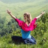 woman meditation