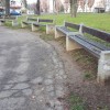 Dotrajan Magdalenski park v Mariboru