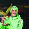 Peter Prevc z zlatim orlom