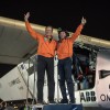 pilota André Borschberg in Bertrand Piccard