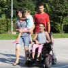 Zala Hrastar s staršema