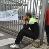 protest begunci azilni dom Vič