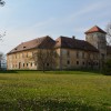 travnik ob gradu grm