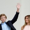 barron, melania trump