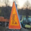 RakiÄan, rondo, gradnja, zapora ceste, SGP POMGRAD , gradbeni delavci