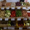 zelena-točka, trgovina, otvoritev, sadje, zelenjava