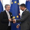 Miha Deželak in Borut Pahor