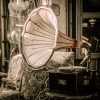 gramofon, glasba