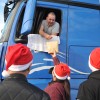 božična-karavana, obdarovanje-tovornjakarjev, poklicni-šoferji