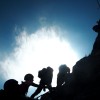 Drachenwand, gora, plezalci, alpinisti, plezalec, alpinist
