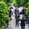 dom-starejših-rakičan, koronavirus, policijski-orkester