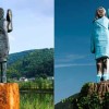 melanija-trump, spomenik, aleš-župevc, brad-downey