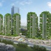 chengdu, qiji-city-forest, zelene-stolpnice, ekologija, kitajska