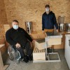 nakladni panj, Društvo paraplegikov Prekmurja in Prlekije, prototip