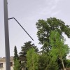 vandalizem, murska-sobota, kandelaber
